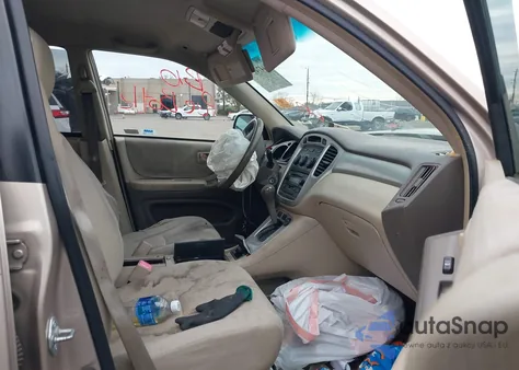 2006 Toyota Highlander V6 z USA, uszkodzony, nr VIN JTEDP21AX60104676